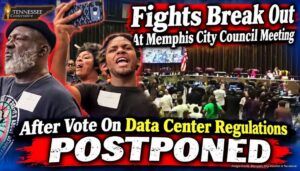 Fights Break Out At Memphis City Council Meeting After Vote On Data Center Regulations Postponed