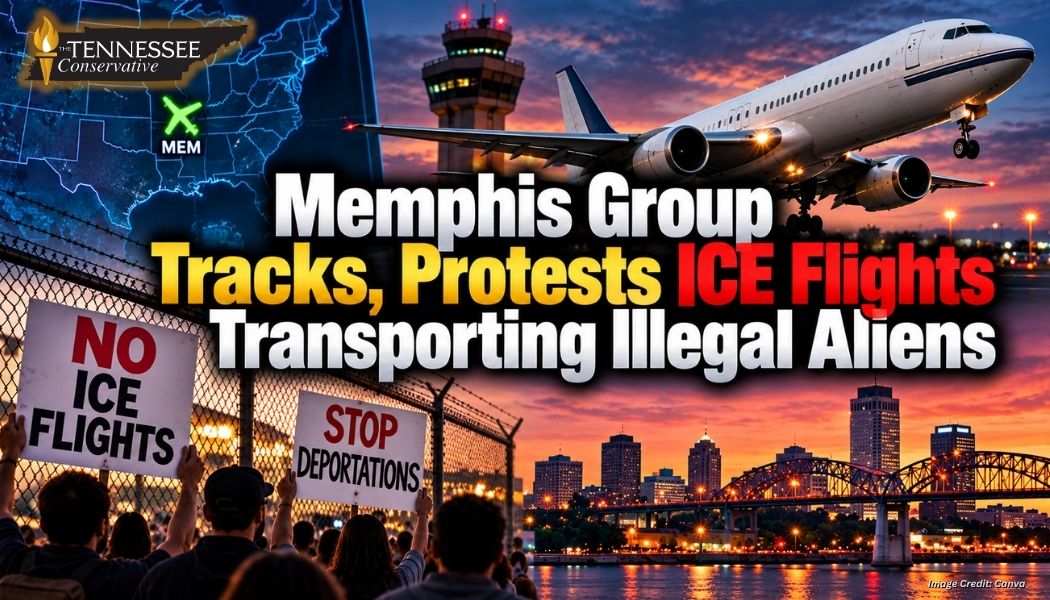 Memphis Group Tracks, Protests ICE Flights Transporting Illegal Aliens