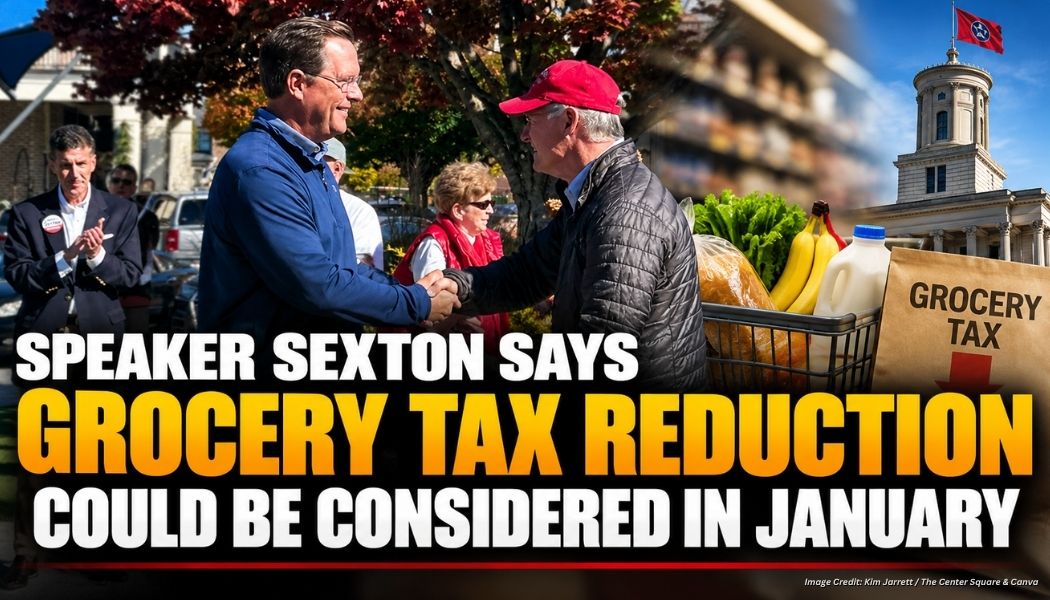 Speaker Sexton Says Grocery Tax Reduction Could Be Considered In January
