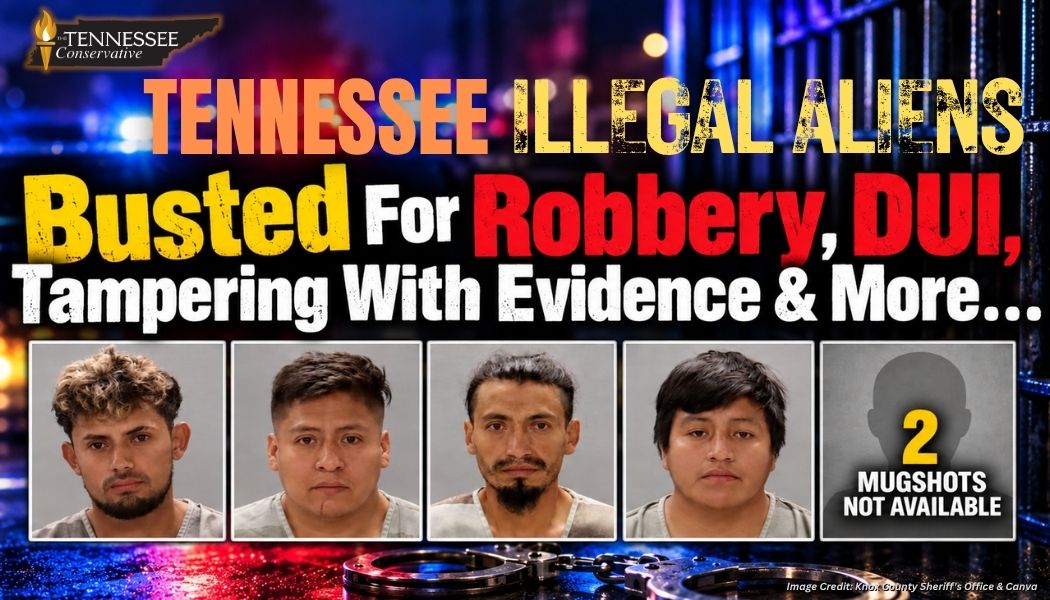 Tennessee Illegal Aliens Busted For Robbery, DUI, Tampering With Evidence & More…