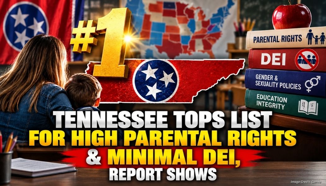 Tennessee Tops List For High Parental Rights & Minimal DEI, Report Shows