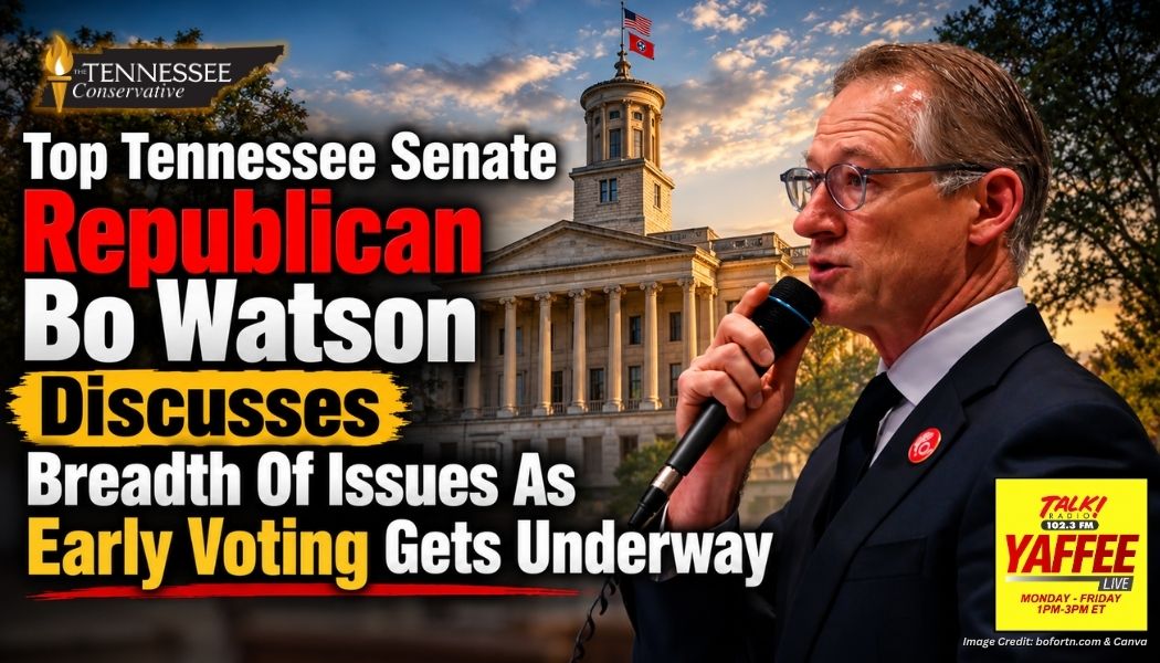 Top Tennessee Senate Republican Bo Watson Discusses Breadth Of Issues As Early Voting Gets Underway