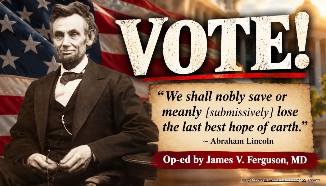 Vote! (Op-Ed By By James V. Ferguson, MD)